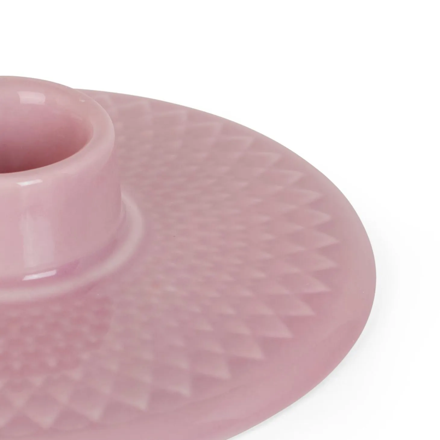 Rhombe Color kronelysestake, rosa