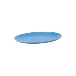 Rhombe Color oval serveringsfat, blå