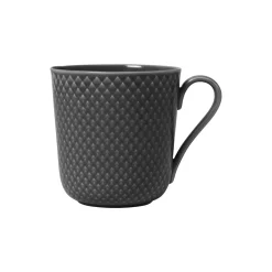 Rhombe Earth Kopp med hank, slate