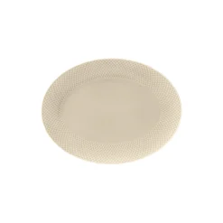 Rhombe Earth Oval serveringsfat, marble