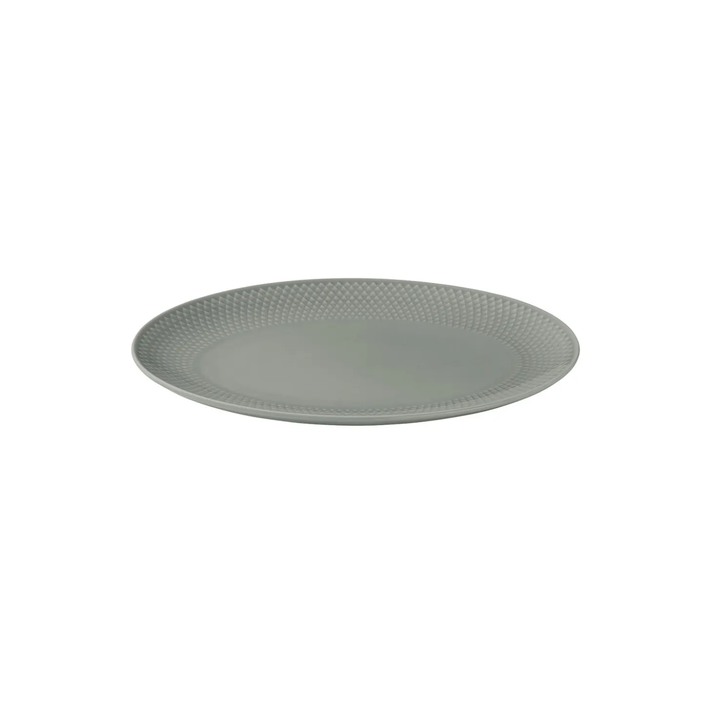 Rhombe Earth Oval serveringsfat, moss