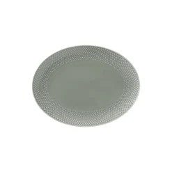 Rhombe Earth Oval serveringsfat, moss
