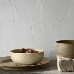 Rhombe Earth skål, marble