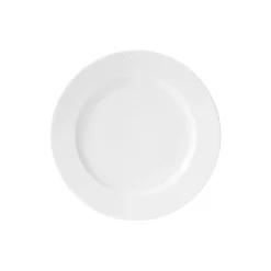 Rhombe middagstallerken Ø 27 cm, hvit