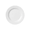 Rhombe tallerken Ø 23 cm, hvit