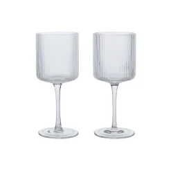 Ripple Hvitvinsglass, klar