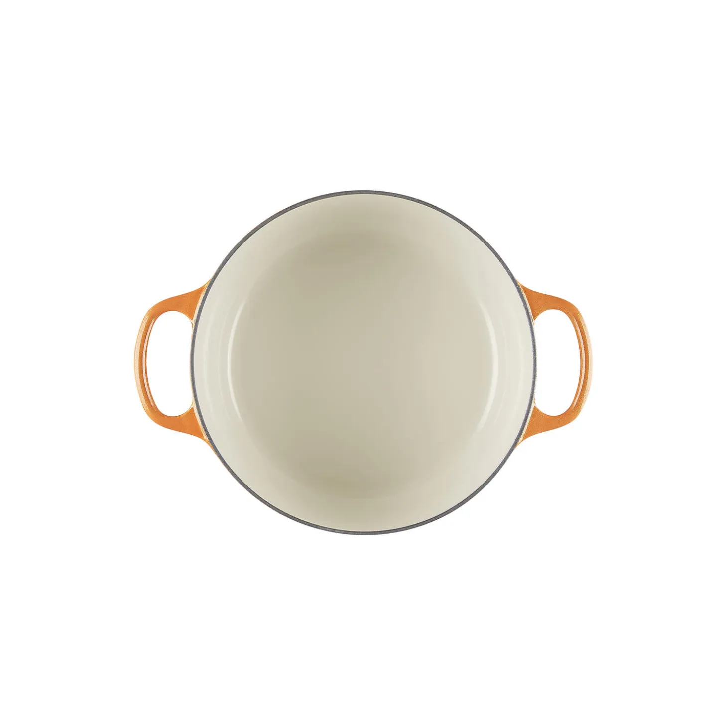 Rund støåejern Jubileumsgryte Ø 24 cm, flamme dorée