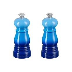 Salt og pepperkvern sett mini, azure blue