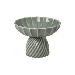 Samsurium Bowl on Foot, eucalyptus