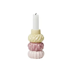 Samsurium Candlestack 3 stk., mimosa/blush/powder
