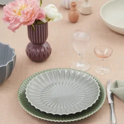 Samsurium Lunch Plate frokost tallerken Ø 22 cm, blue/grey