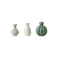 Samsurium Minibell vasesett, green