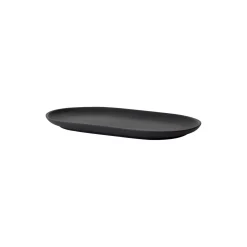 Sand Secrets Oval Plate, black clay