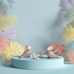 Sangfugle Liv & Lykke, soft pink