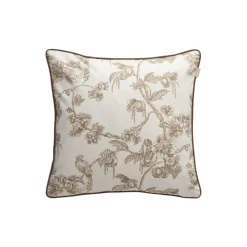 Sateen Tree Print pute, taupe beige