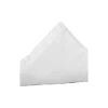 Sateng laken overmadrass 200x90, white