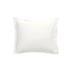 Satin putetrekk, white