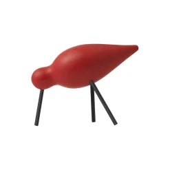 Shorebird medium, red