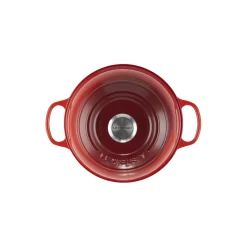 Signature støpejern brødform, cerise