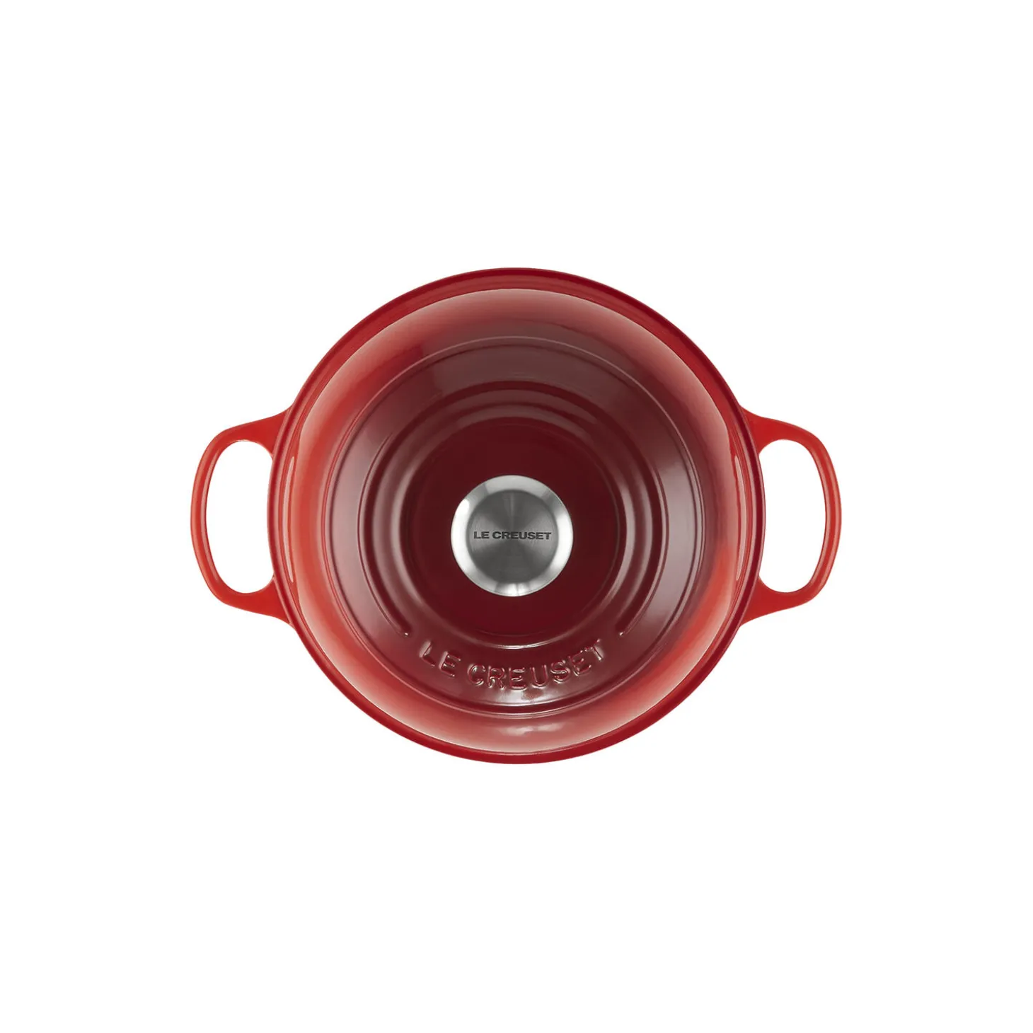 Signature støpejern brødform, cerise