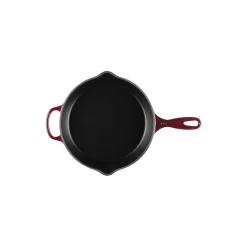 Signature støpejern dyp stekepanne Ø 26 cm, garnet