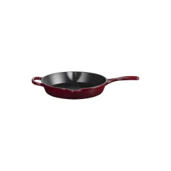 Signature støpejern dyp stekepanne Ø 26 cm, garnet