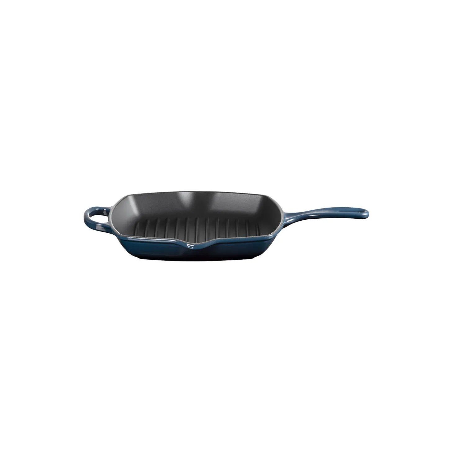 Signature støpejern kvadratisk grillpanne 26 cm, nuit