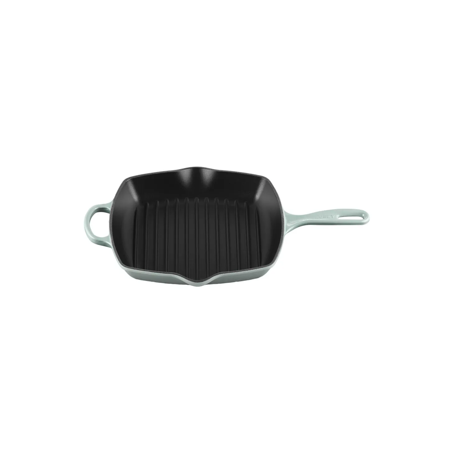 Signature støpejern kvadratisk grillpanne 26 cm, sea salt