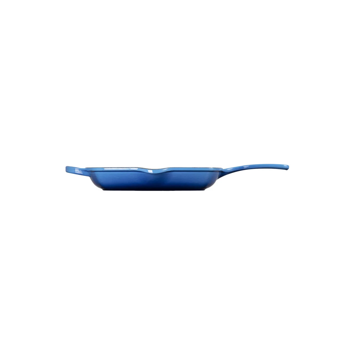 Signature støpejern kvadratisk grillpanne 26 cm, azure