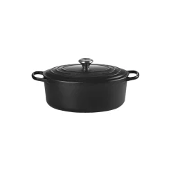 Signature støpejern oval gryte Ø 31 cm, matte black