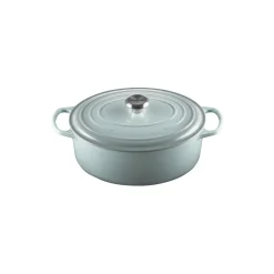 Signature støpejern oval gryte Ø 31 cm, sea salt