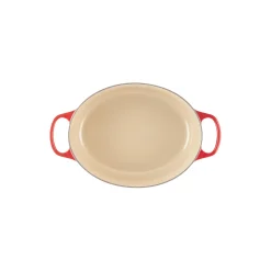 Signature støpejern oval gryte Ø 31 cm, cerise