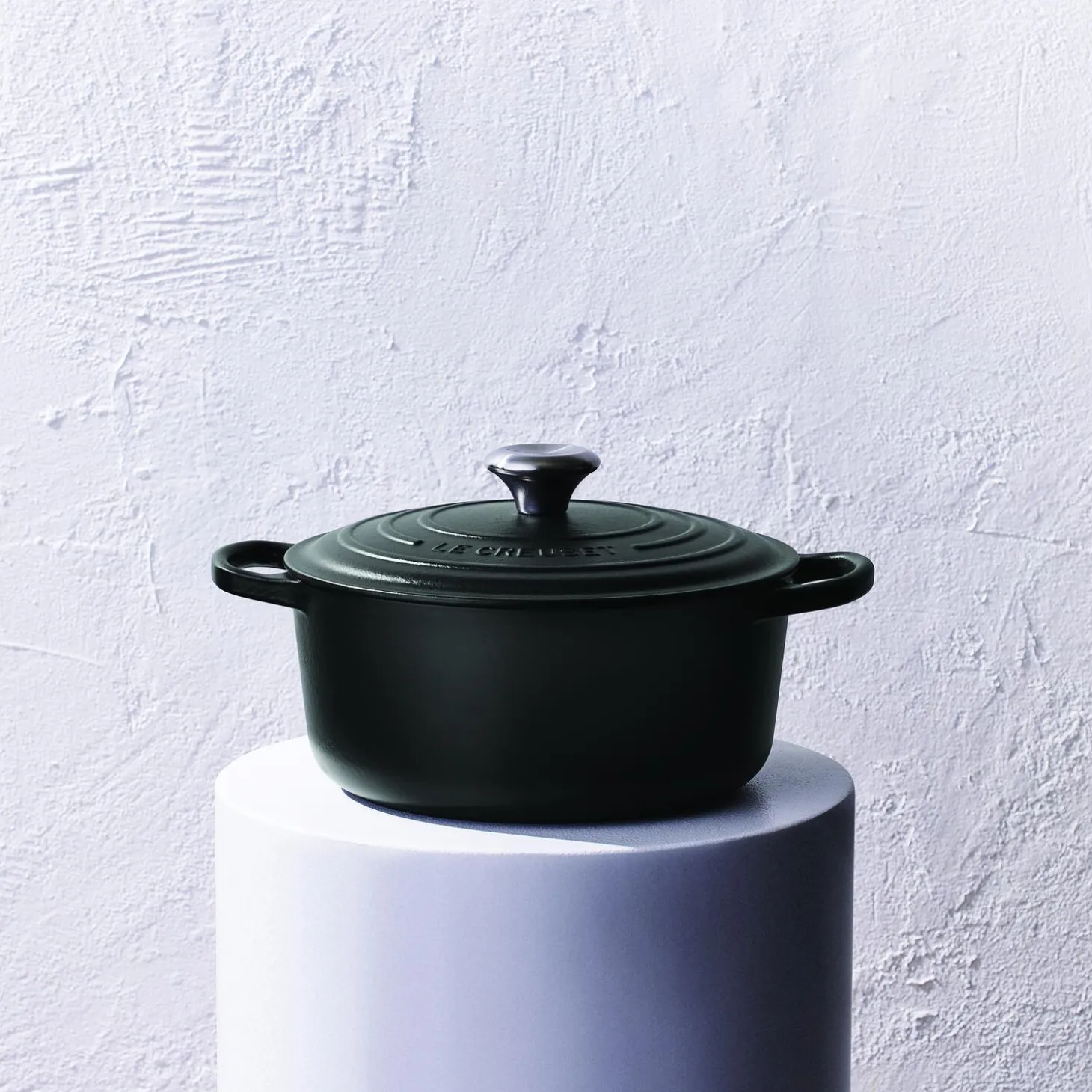 Signature støpejern rund gryte Ø 24 cm, matte black