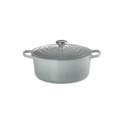 Signature støpejern rund gryte Ø 28 cm, sea salt