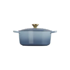Signature støpejern rund gryte Ø 26 cm, chambray