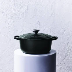 Signature støpejern rund gryte Ø 20 cm, matte black