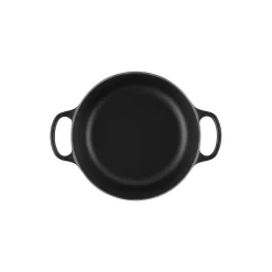 Signature støpejern rund gryte Ø 20 cm, matte black