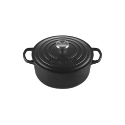 Signature støpejern rund gryte Ø 20 cm, matte black