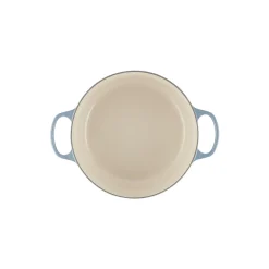 Signature støpejern rund gryte Ø 28 cm, chambray
