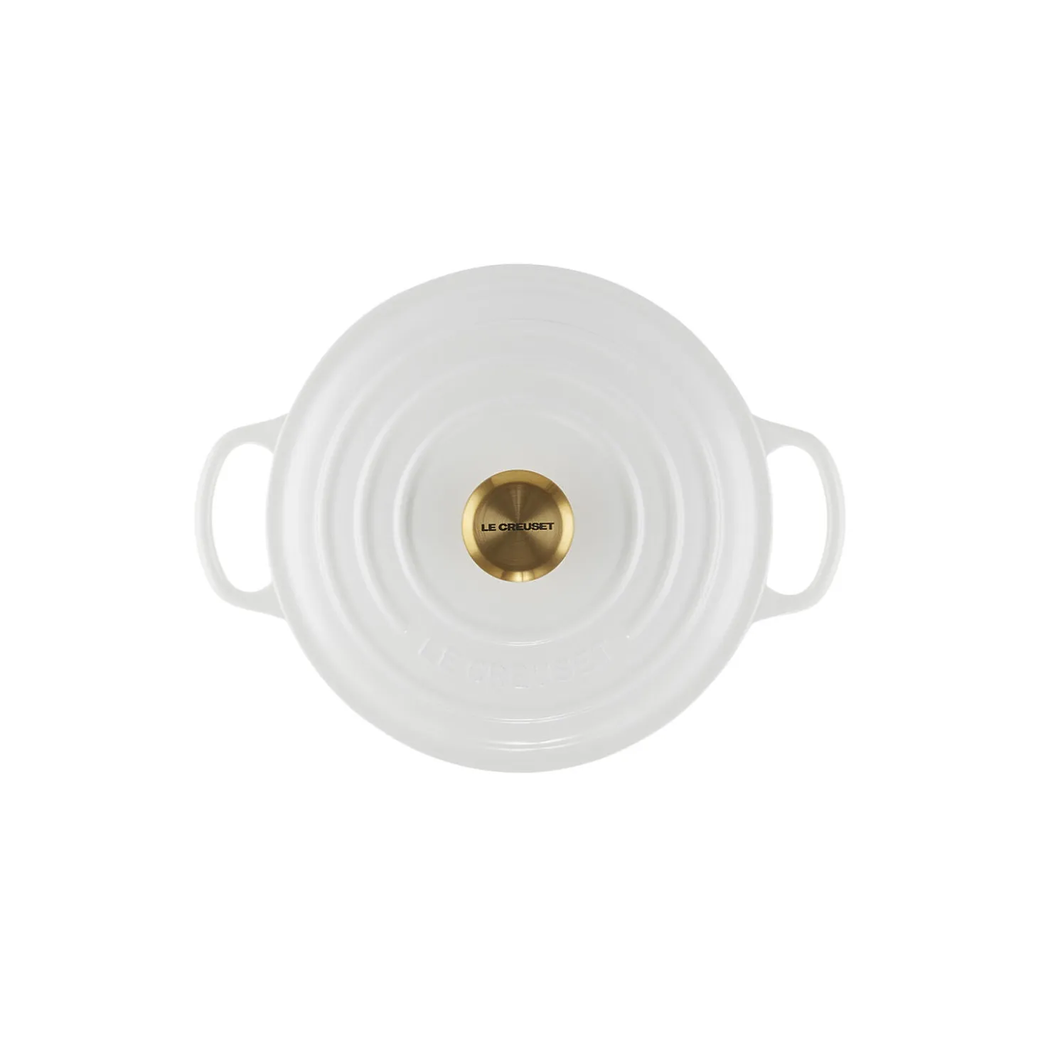 Signature støpejern rund gryte Ø 20 cm, white