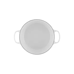 Signature støpejern rund gryte Ø 28 cm, white