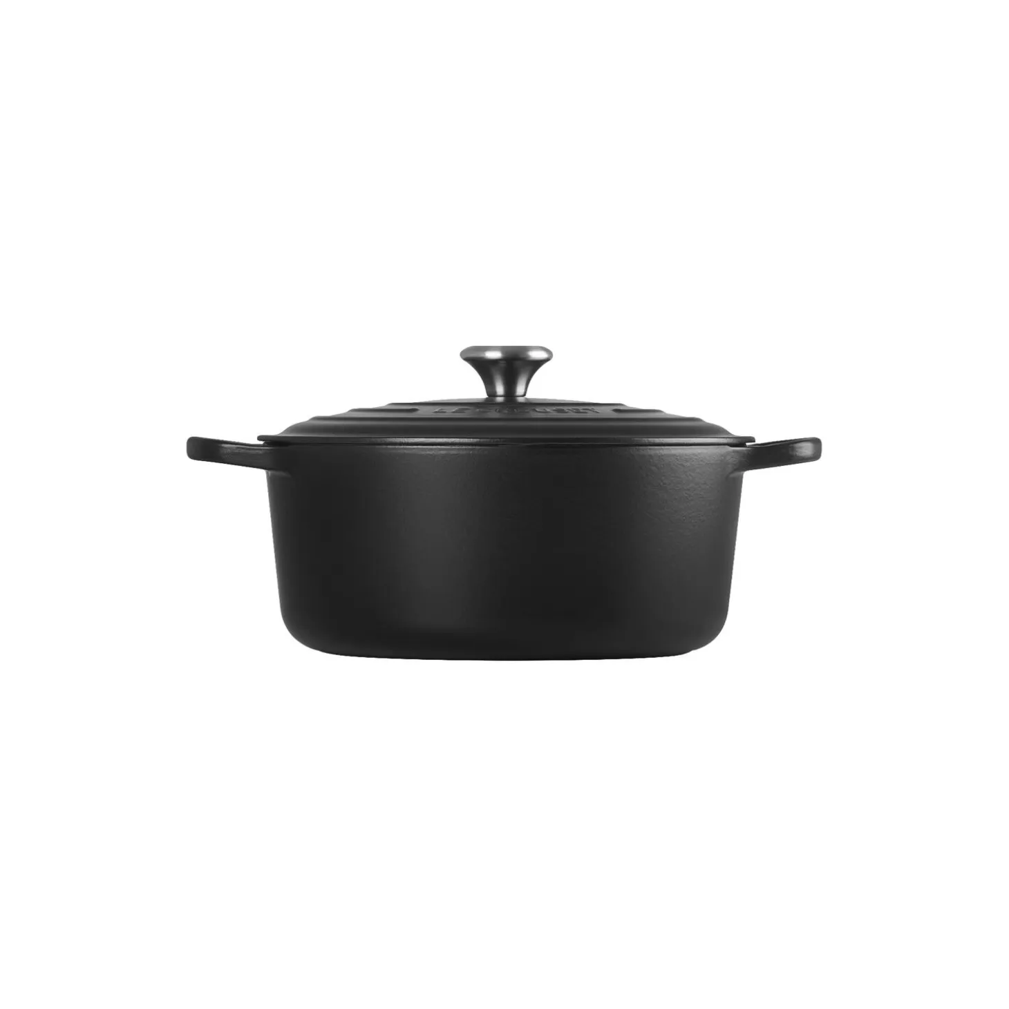 Signature støpejern rund gryte Ø 28 cm, matte black