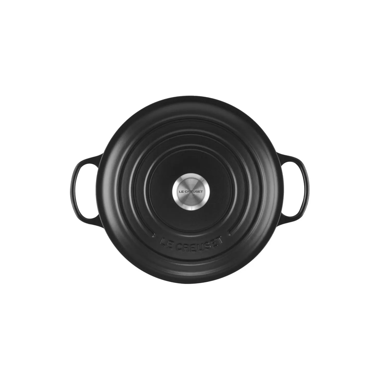 Signature støpejern rund gryte Ø 28 cm, matte black