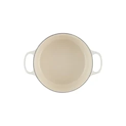 Signature støpejern rund gryte Ø 26 cm, meringue