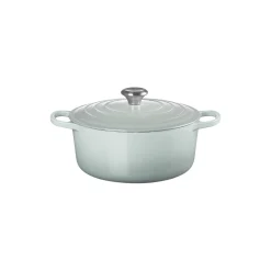 Signature støpejern rund gryte Ø 26 cm, sea salt