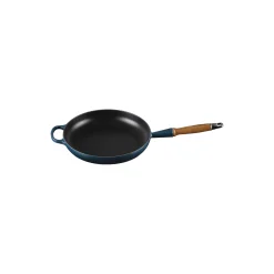 Signature støpejern stekepanne med trehåndtak Ø 28 cm, nuit