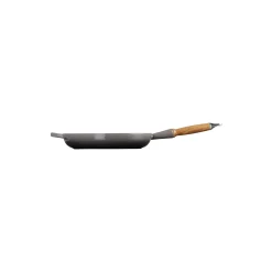 SIgnature støpejern stekepanne med trehåndtak Ø 28 cm, flint