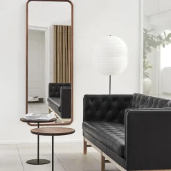 Silhouette speil 70x180 cm, oljet valnøtt
