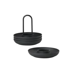 Single eggebeger, black