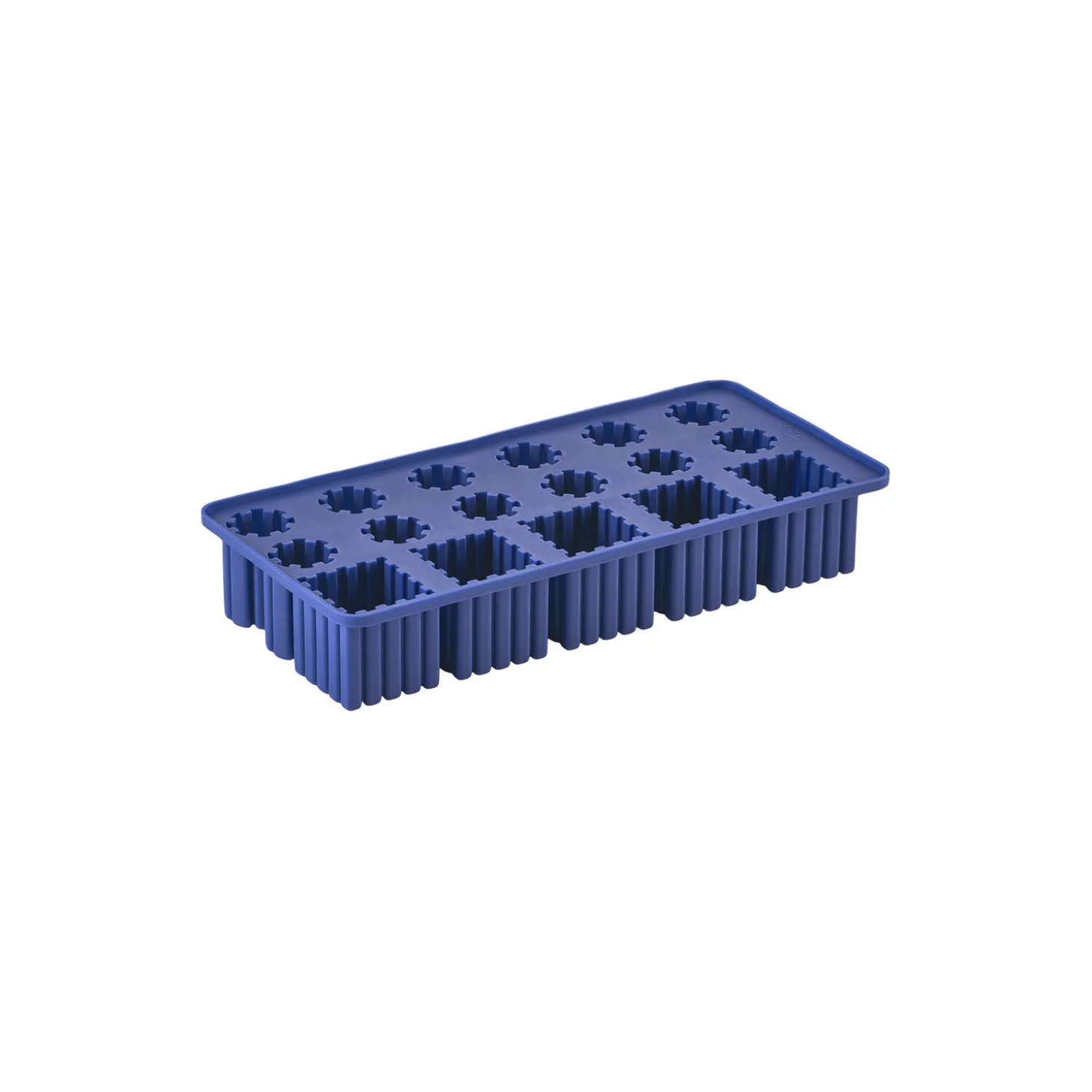 Singles isbitform, indigo blue